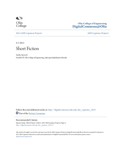 Short Fiction - DigitalCommons@Olin