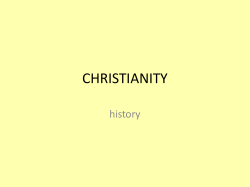 christianity - Hicksville Public Schools