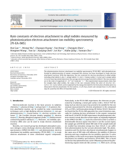 Rate constants of electron attachment to alkyl iodides measured by