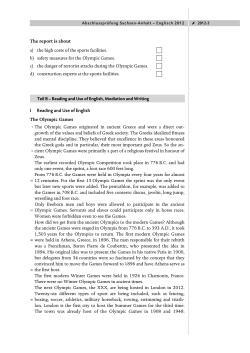 I Reading and Use of English