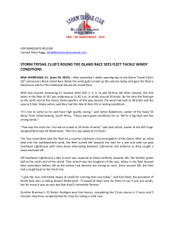 Press Release - Block Island Race Week
