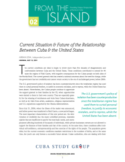 Read More - Cuba Study Group