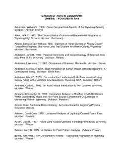 MASTER OF ARTS IN GEOGRAPHY (THESIS) &ndash; FOUNDED IN