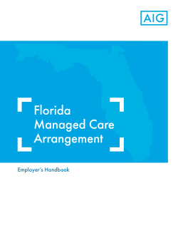 Florida Managed Care Arrangement