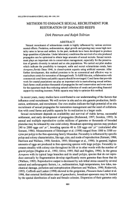 Bulletin of Marine Science - Ruhr