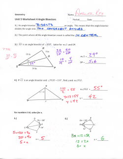 G-U5-AK WS4 Angle Bisectors