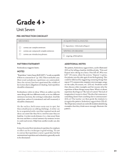 Unit 7 - Writers Stylus