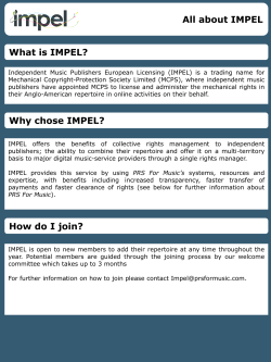pdf All about IMPEL This welcome pack includes