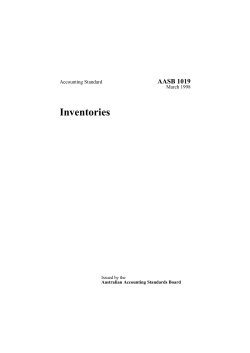 Inventories