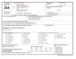 STANDARD FORM (SF) - Gipe Associates, Inc