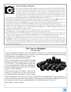 The Lens as Metaphor - Enchanted Lens Camera Club