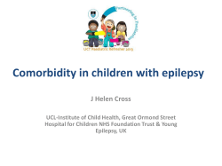 Comorbidity in children with epilepsy
