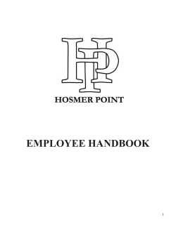 employee handbook