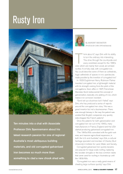 Rusty Iron - Charles Sturt University