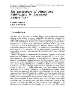 PDF-1 - Rutgers Optimality Archive