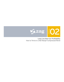 Long Live New-Car Profitability How to Thrive in a Net Margin