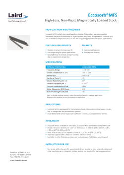 Eccosorb&reg;MFS