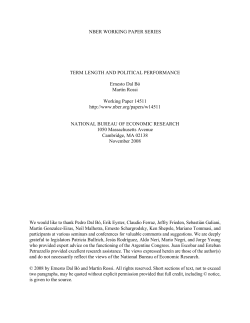 Term length and political performance