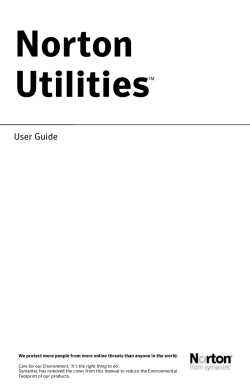 Norton Utilities - Norton Security