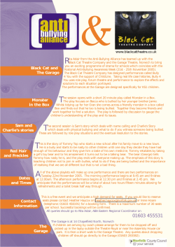 Monster in the Box Black Cat and The Garage Sam and Charlie`s