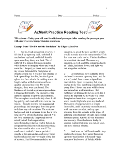 AzMerit Practice Reading Test