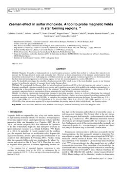 Zeeman effect in sulfur monoxide. A tool to probe magnetic fields in