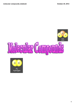 molecular compounds.notebook
