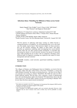 Infectious Ideas