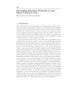 Extending Bayesian Networks to the Open-Universe Case