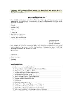 King Report - UP library