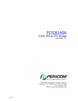 PI7C8140A - Diodes Incorporated