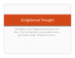 Enlightened Thought
