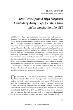 Let`s Twist Again: A High-Frequency Event