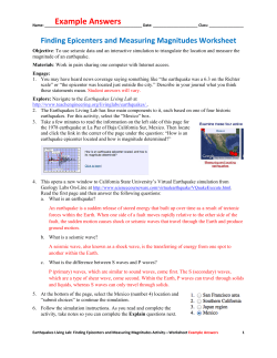 Example Answers - TeachEngineering