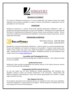 mission statement overview programs