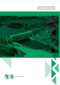 Rwanda - Energy Sector Review and Action Plan