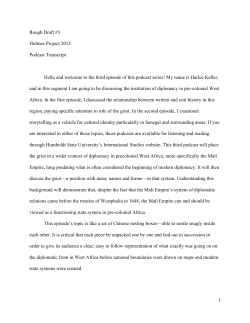 Transcript - Humboldt State University