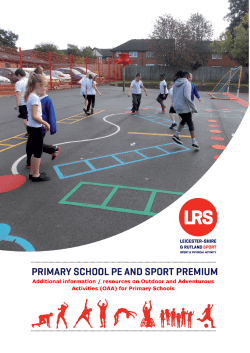 Additional information / resources on Outdoor and Adventurous