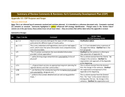 CDP - Hawaii County Community Development Plans