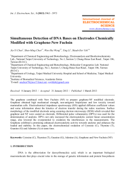 Simultaneous Detection of DNA Bases on Electrodes Chemically