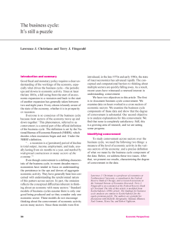 Economic Update, Fourth Quarter, 1998