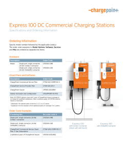 Express 100 DC Commercial Charging Stations
