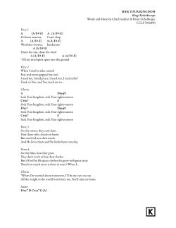 Seek Your Kingdom - Kings Kaleidoscope