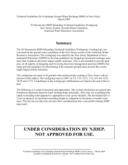 NJ-AWRA Revised Mounding Guidelines