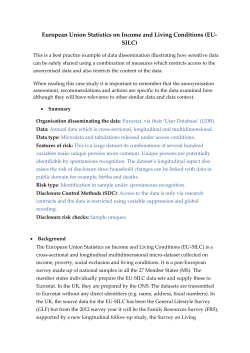 European Union Statistics on Income and Living Conditions (EU
