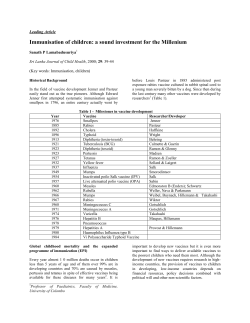 Leading Article - Sri Lanka Journal of Child Health