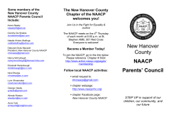 New Hanover County NAACP Parents` Council
