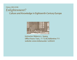 Enlightenment?