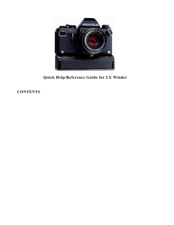 Pentax LX Winder
