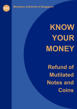 Refund of Multilated Notes and Coins